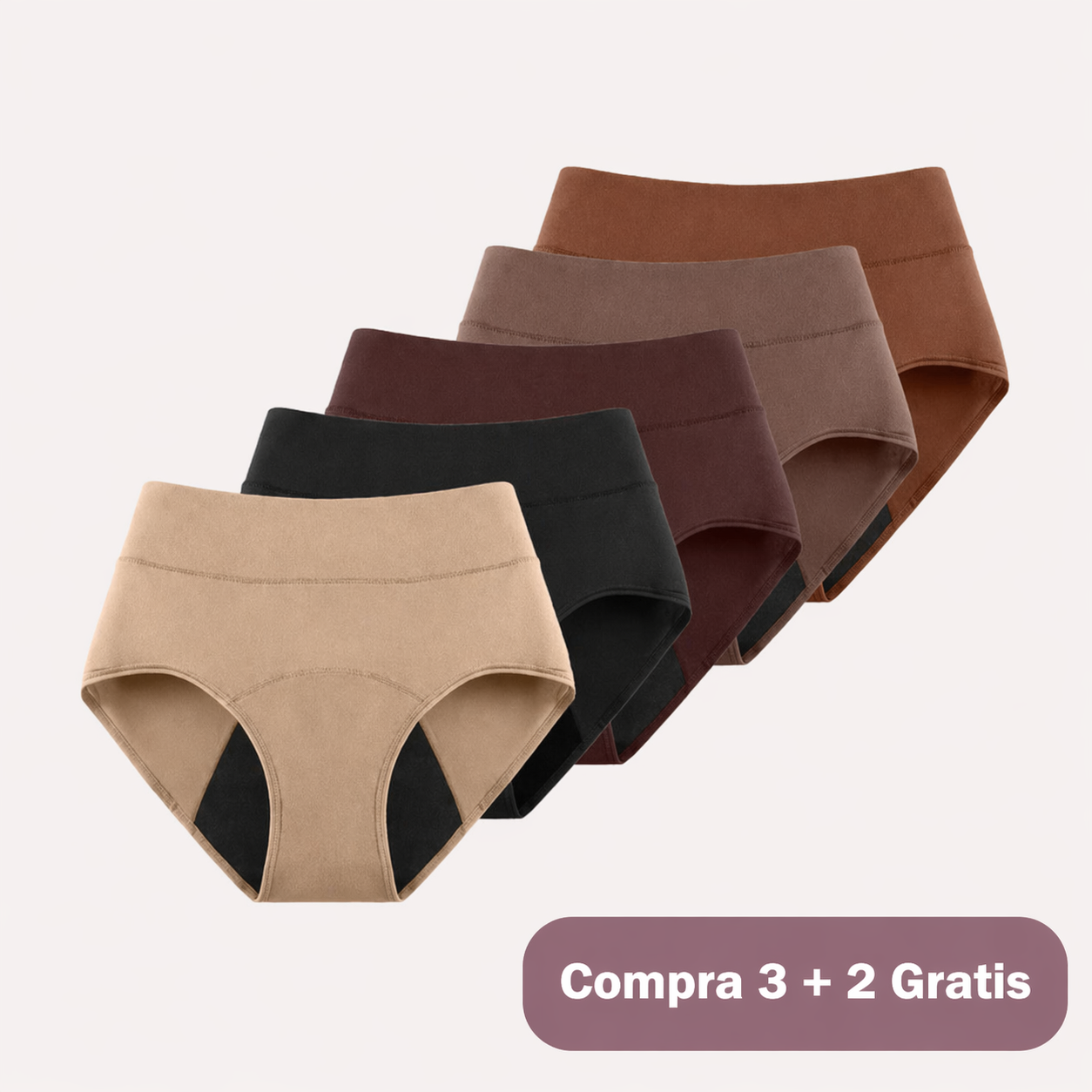 Ropa interior Comfort Plus a prueba de fugas