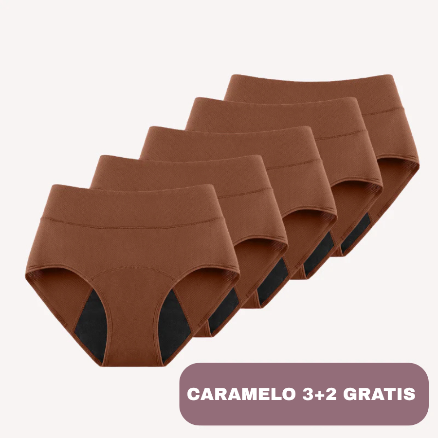 Bragas de soporte para el suelo pélvico y a prueba de fugas (flujo abundante) | 2+1 gratis