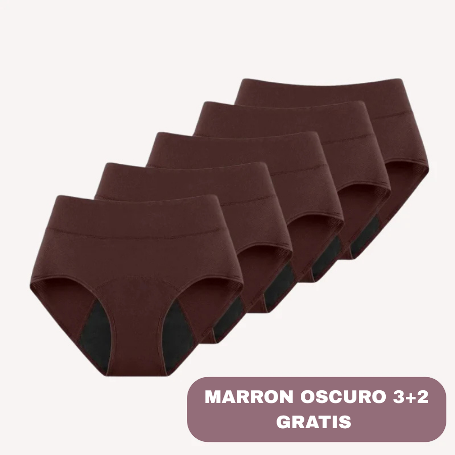 Bragas de soporte para el suelo pélvico y a prueba de fugas (flujo abundante) | 2+1 gratis