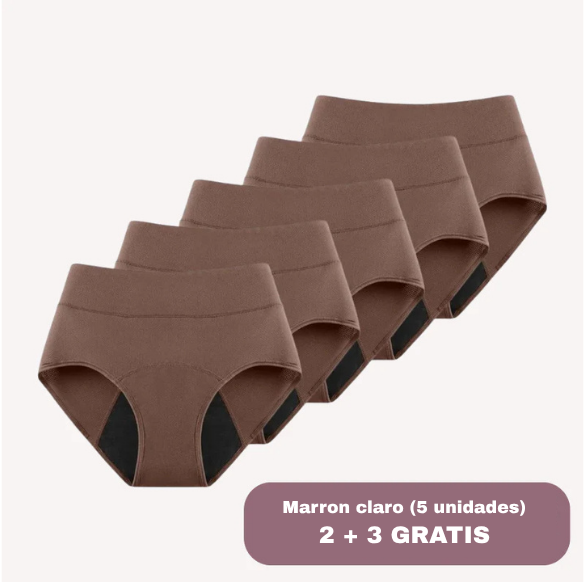 Bragas de soporte para el suelo pélvico y a prueba de fugas (flujo abundante) | 2+1 gratis