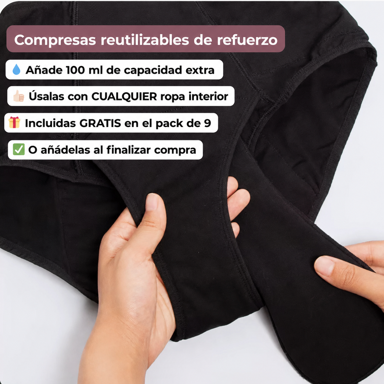 Ropa interior impermeable Selivira 100ml